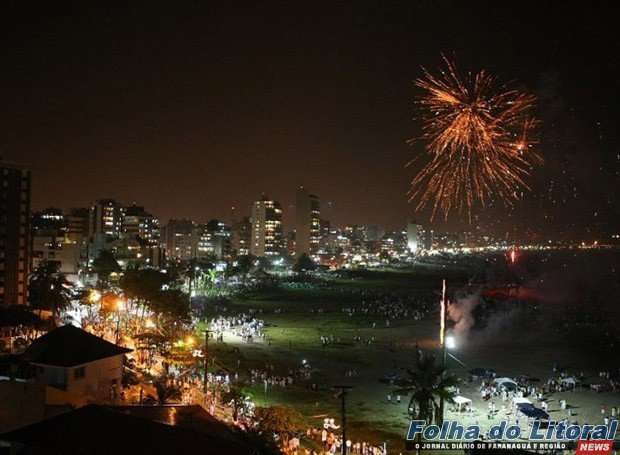 Chegada de 2019 será comemorada com festa no litoral do Paraná