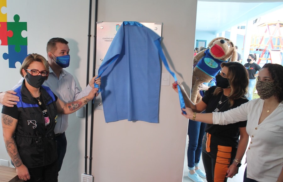 Centro de Autismo é inaugurado em Paranaguá 2 2hurob36 1592509280