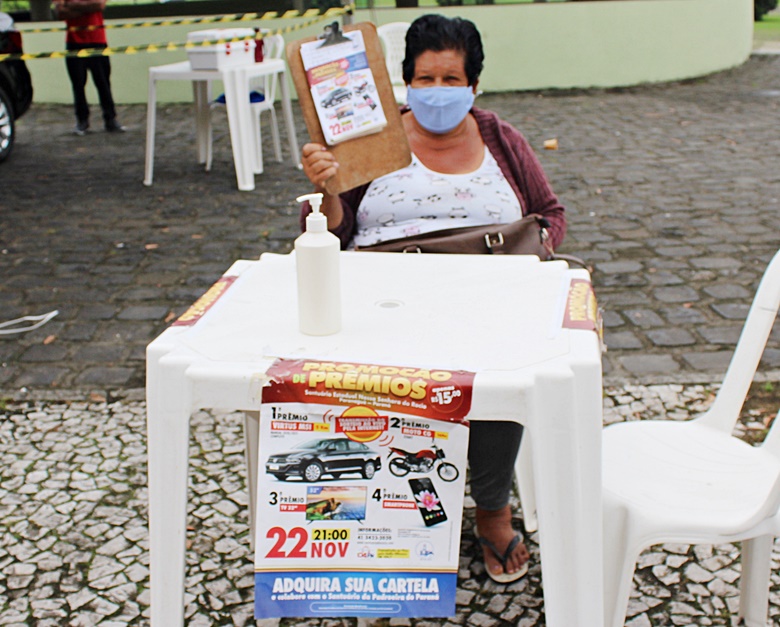Cartelas da Promoção de Prêmios do Santuário do Rocio continuam à venda