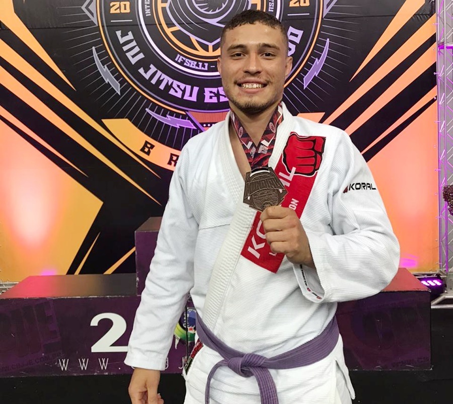 Fellipe Esser conquista o bronze no Mundial de Jiu-Jítsu 2020 CBJJE