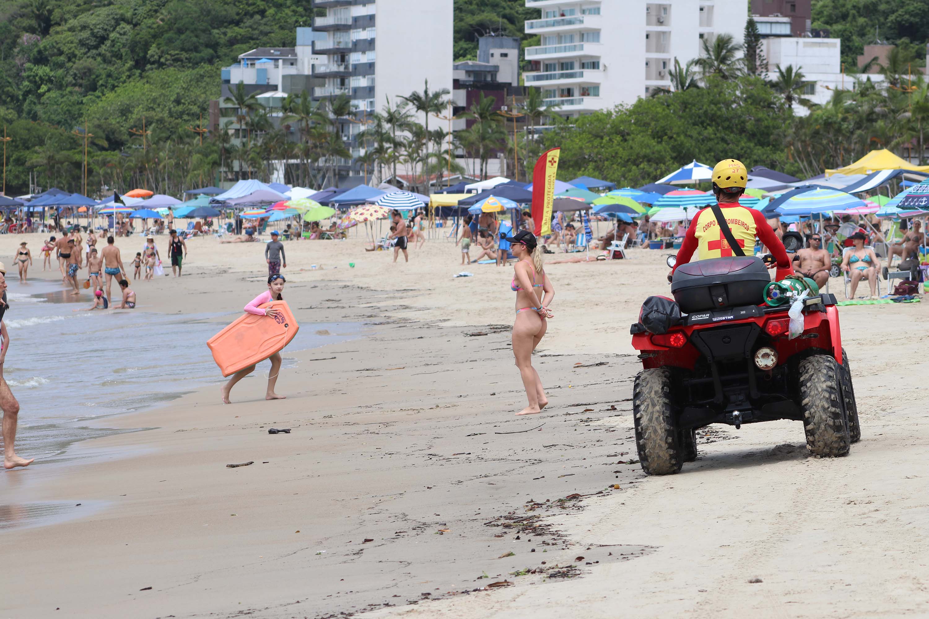  Segundo a estatística do Corpo de Bombeiros, dos 506 afogamentos registrados até agora neste verão.