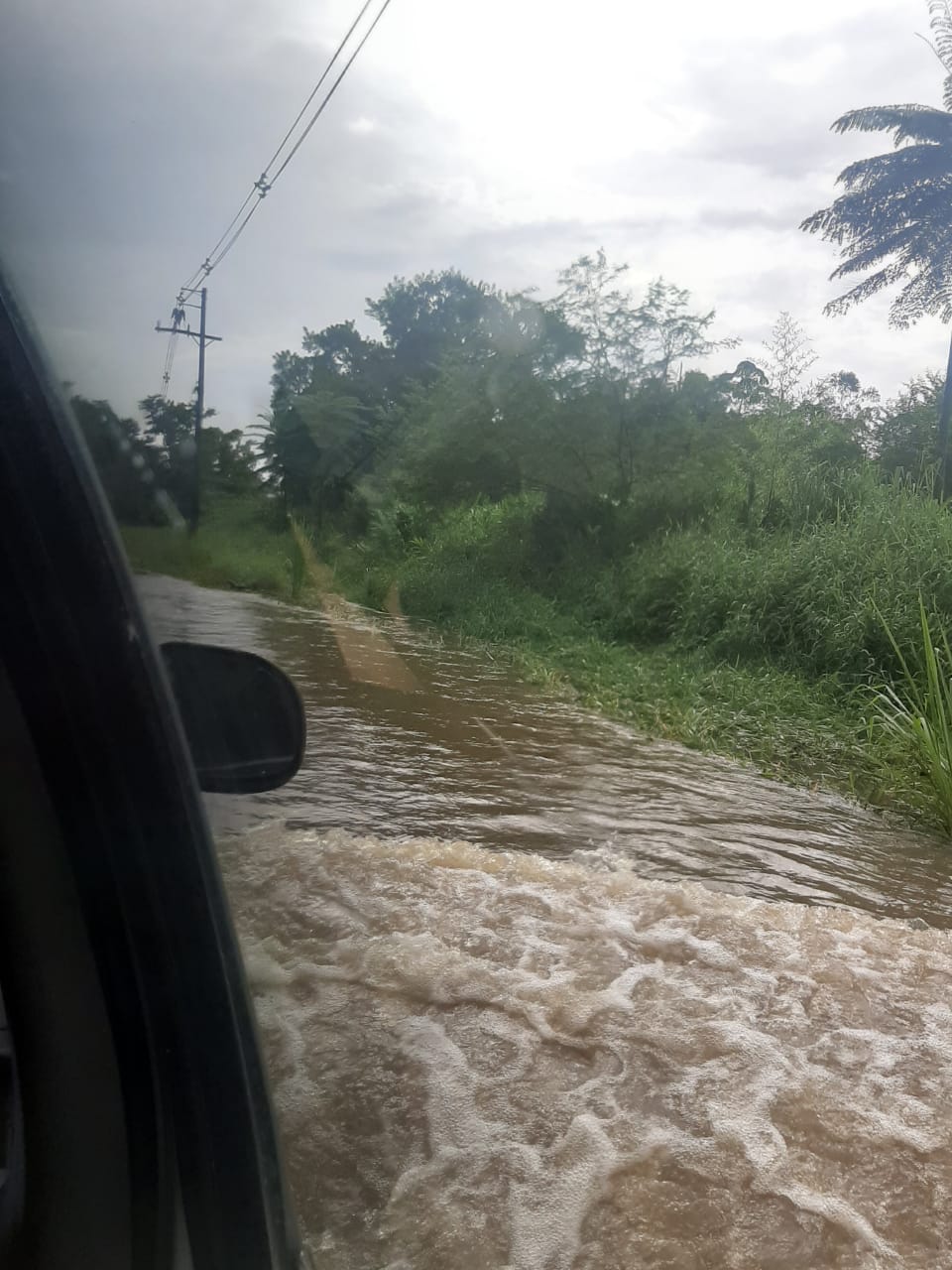 Alagamento no litoral