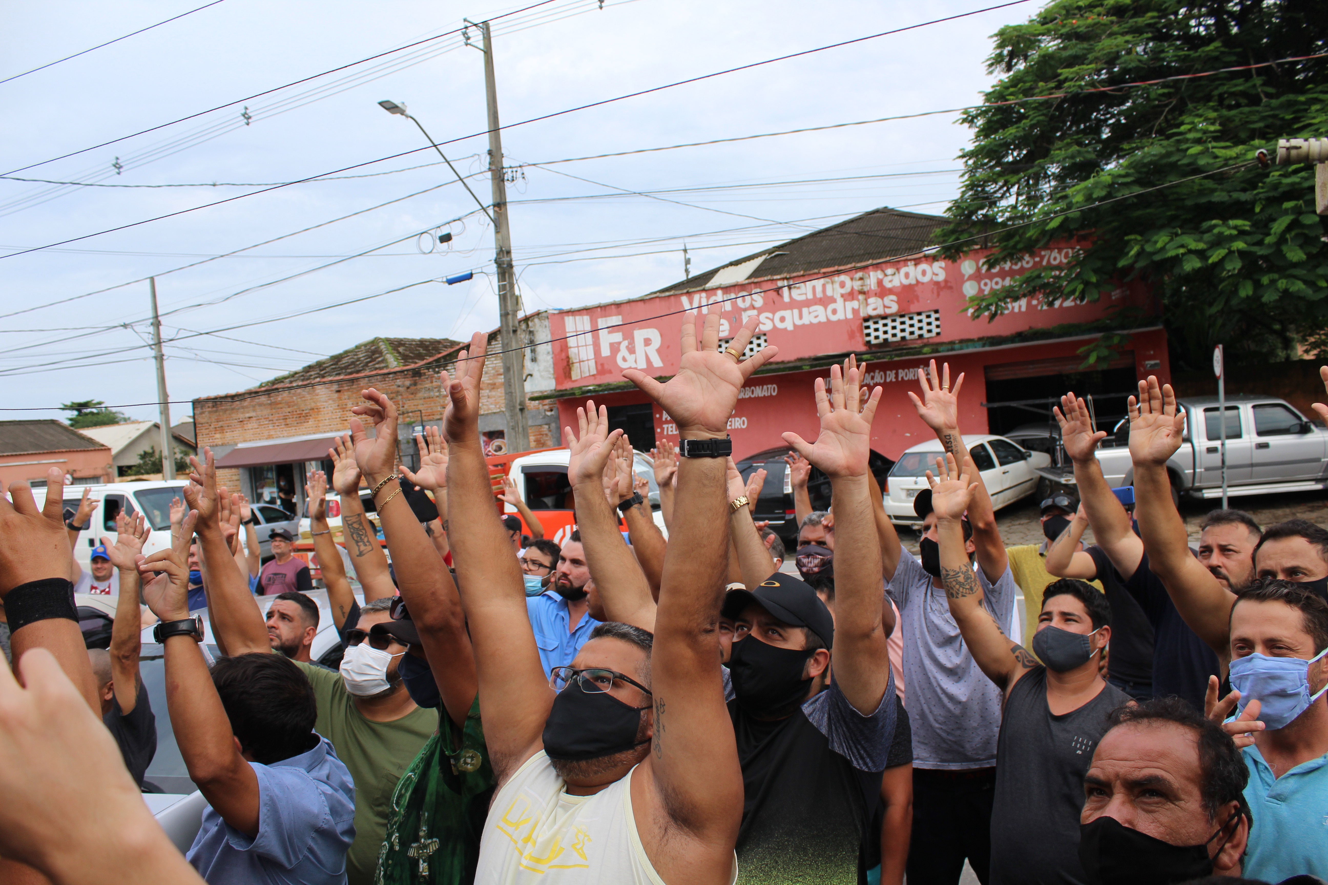 Greve dos trabalhadores