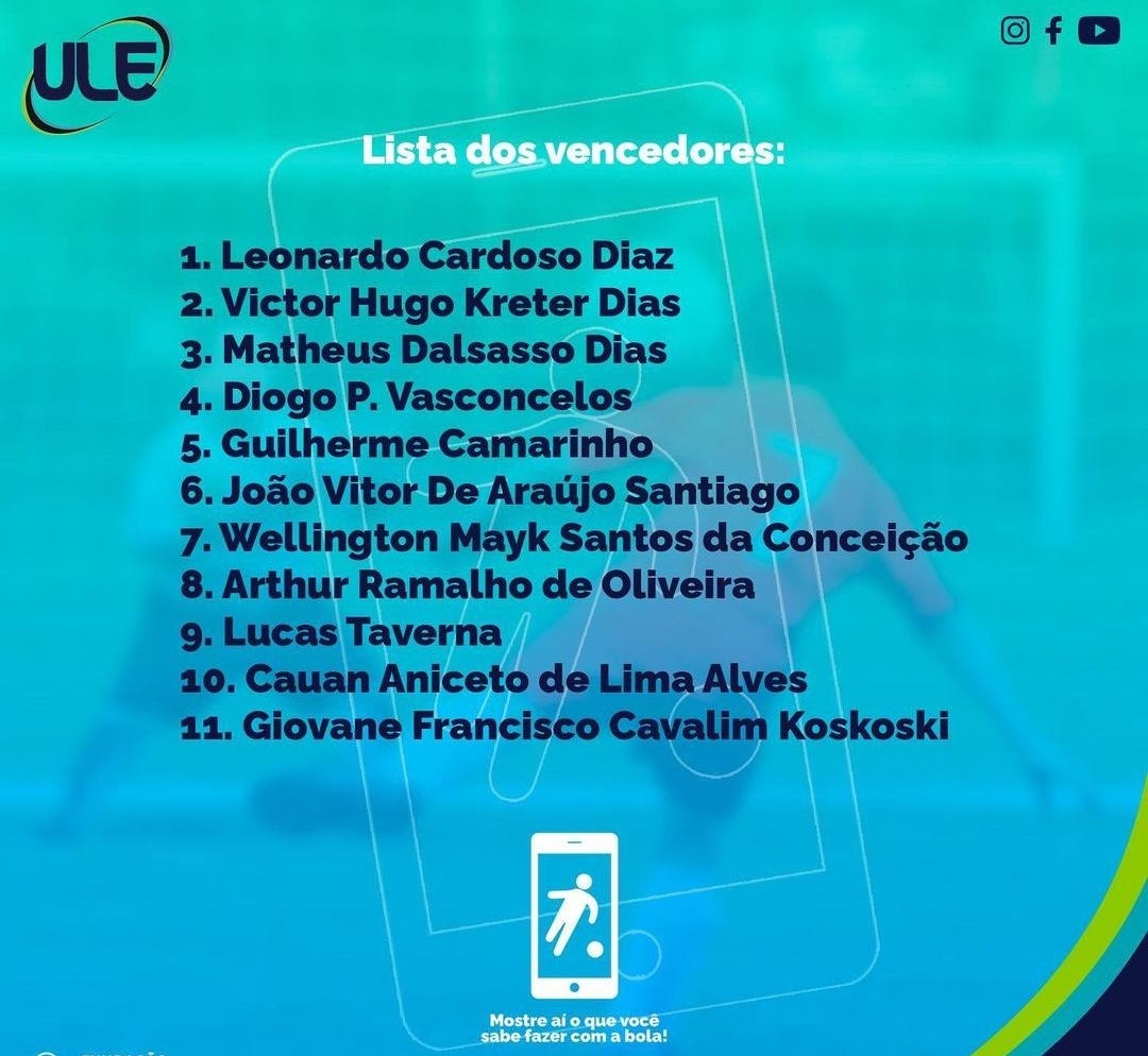 Lista de vencedores Freestyle