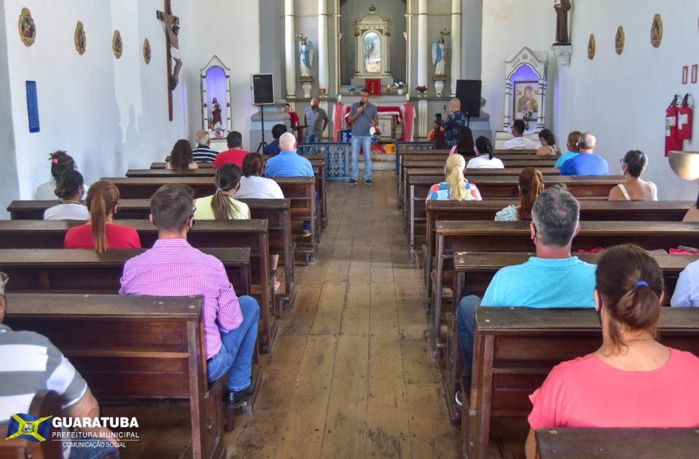 Igreja Bicentenária é palco da primeira reunião das festividades dos 250 anos de Guaratuba