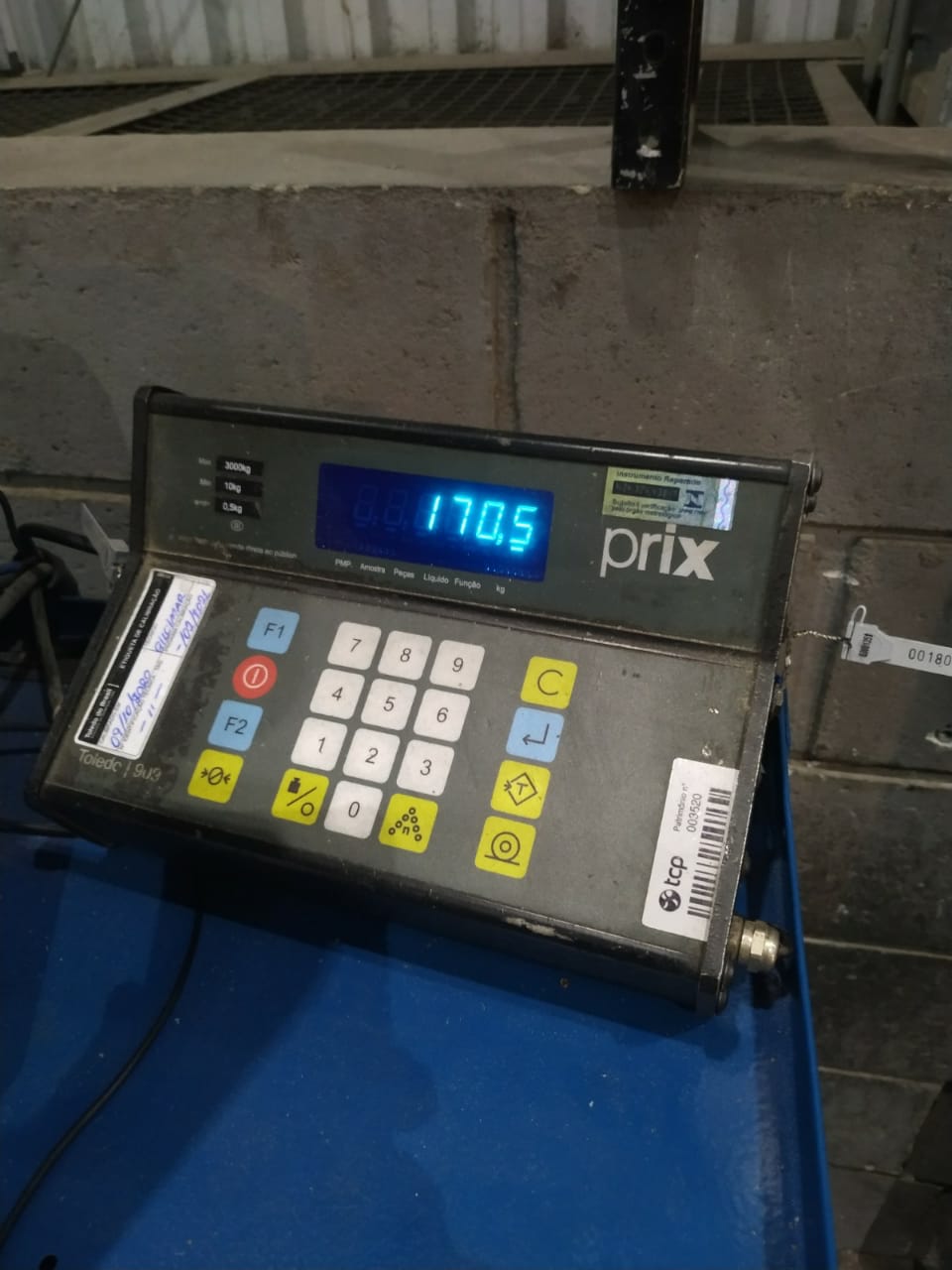 170,5 kg de cocaína