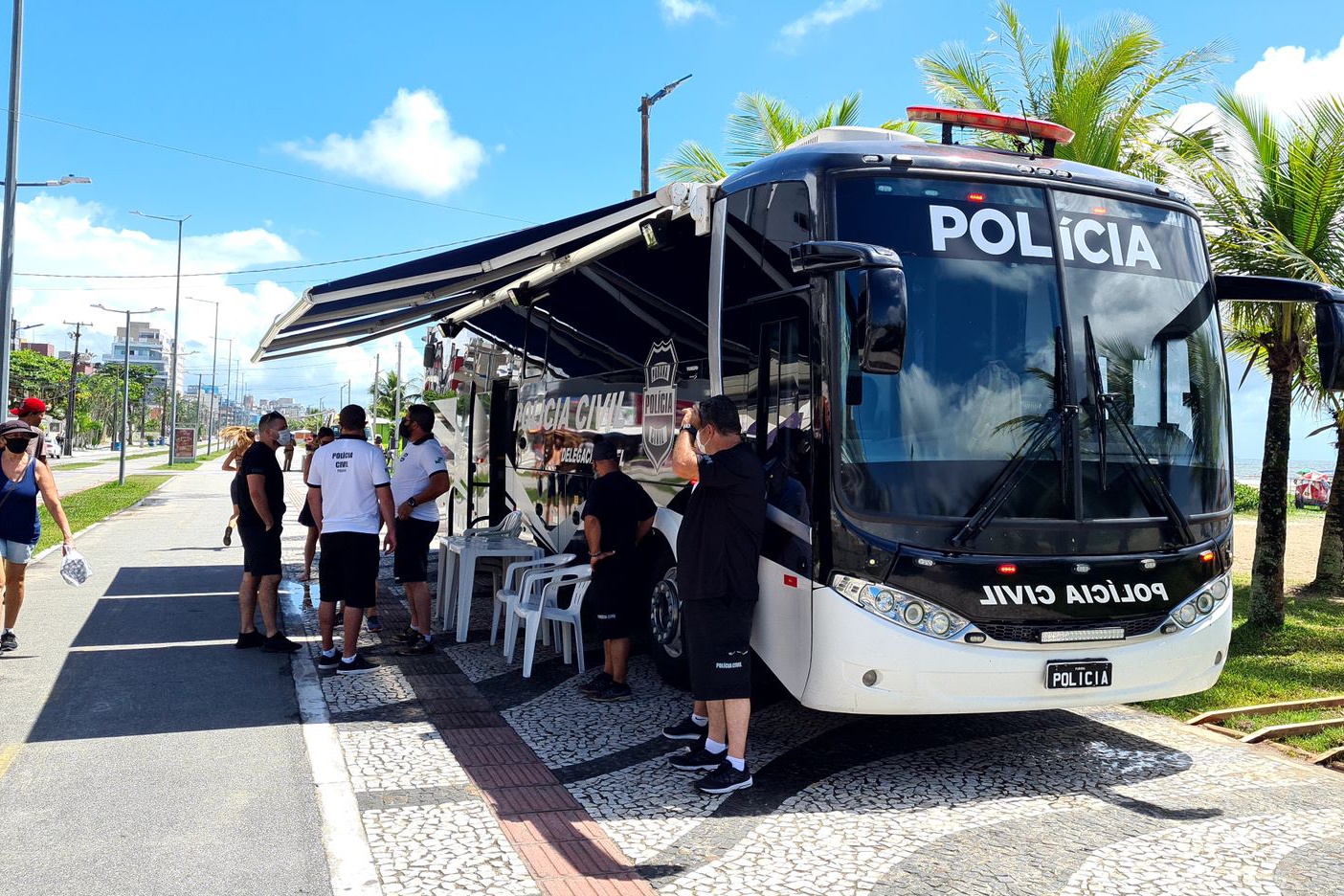 Polícia Civil prorroga atuação da Delegacia Móvel no litoral