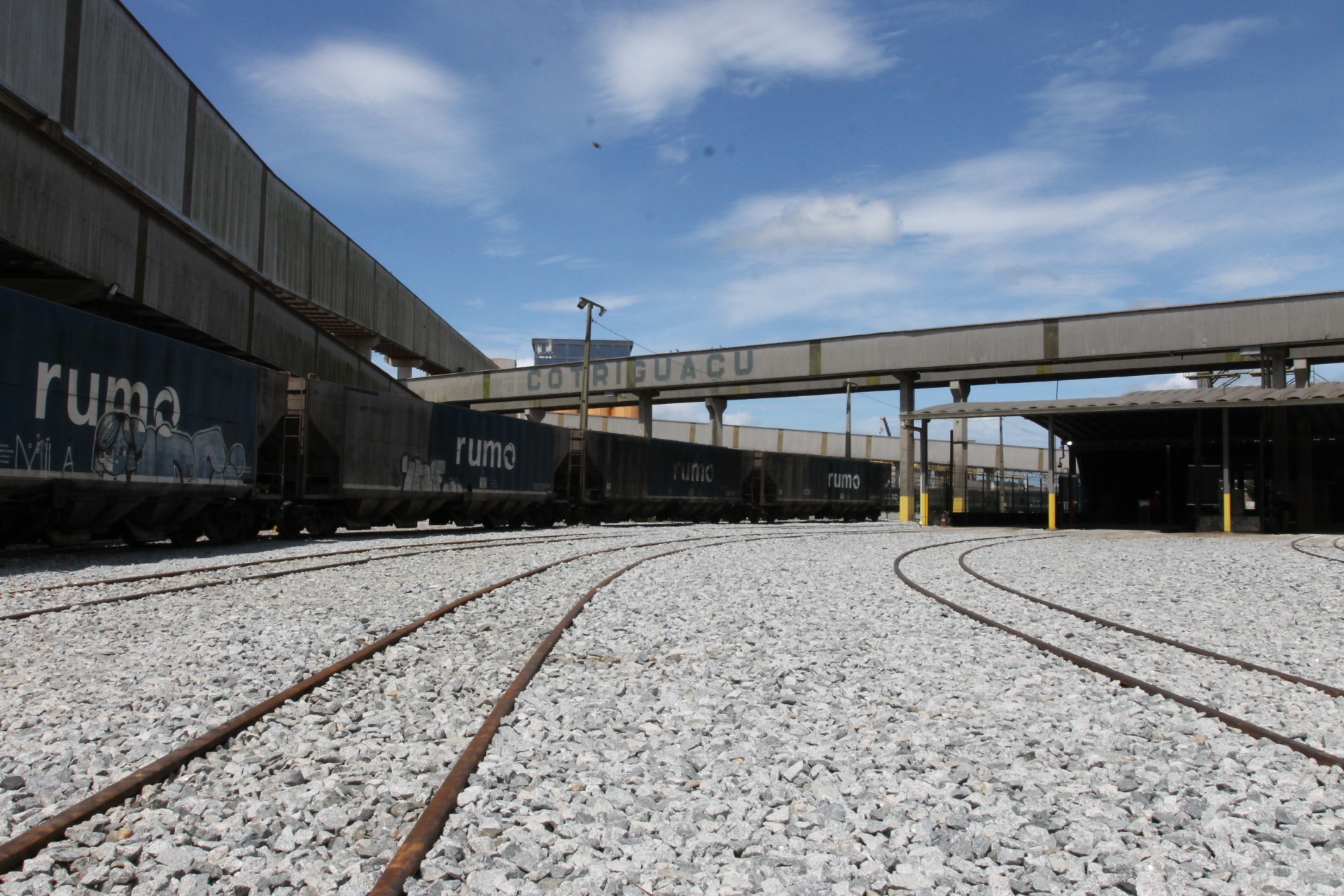 Desvio ferroviário beneficiará movimentação e logística da Cotriguaçu em Paranaguá