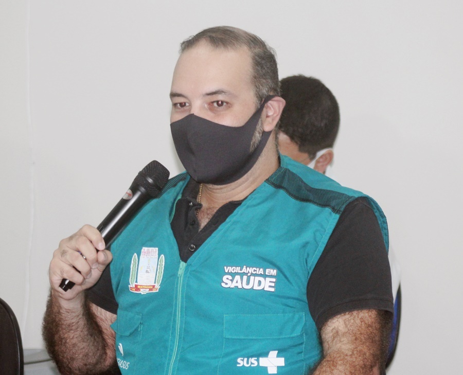  Secretário de Saúde de Matinhos, Paulo Henrique de Oliveira 