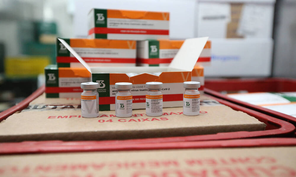 Paraná recebe novo lote com 258,4 mil doses de vacinas contra a Covid-19