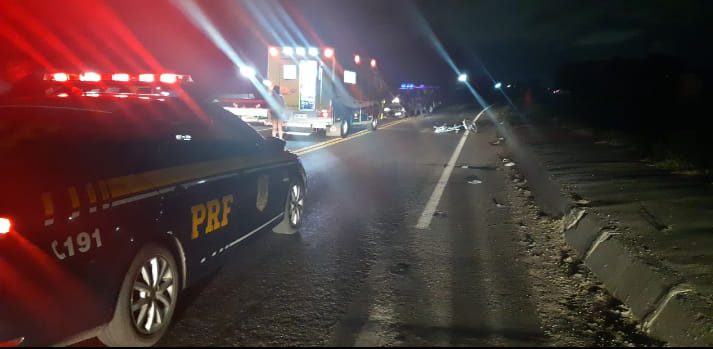 Ciclista morre atropelado na BR-277 em Paranaguá