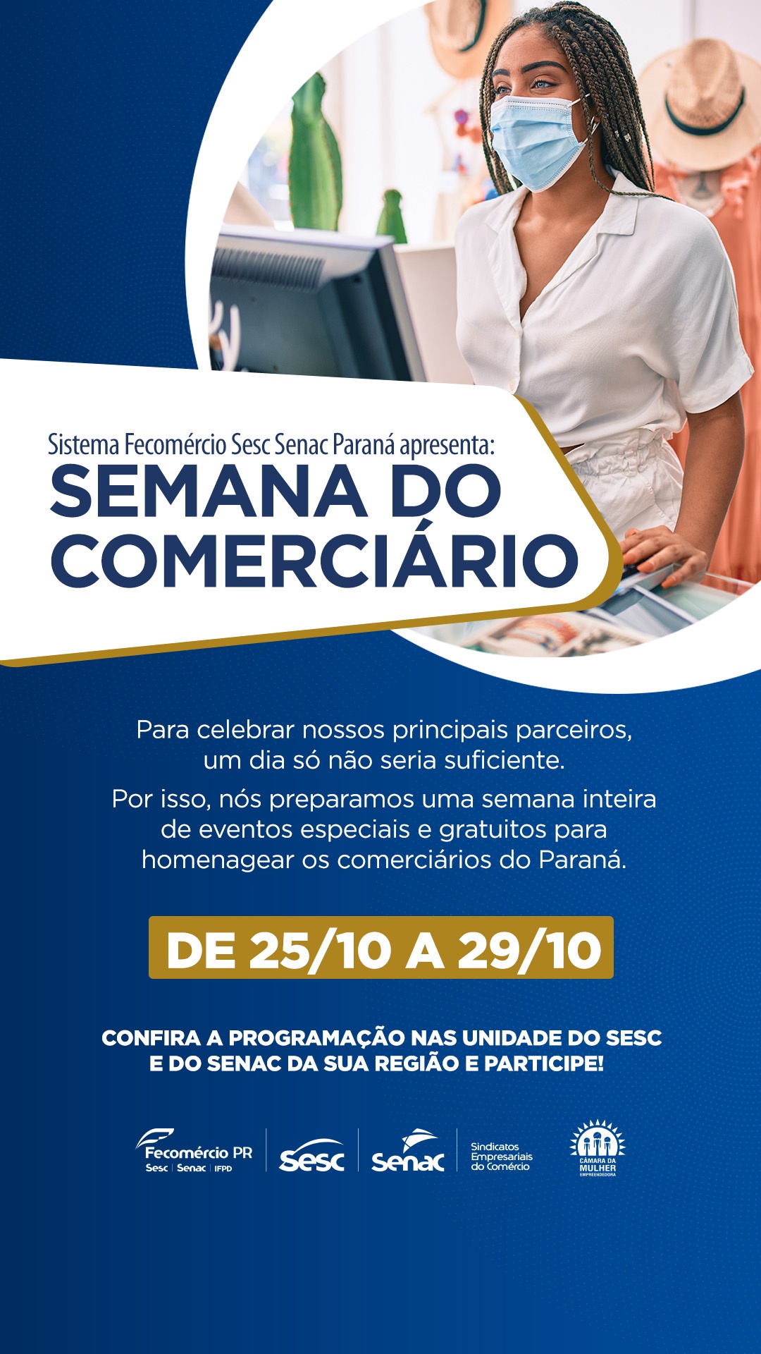 Semana do Comerciário é celebrada com eventos especiais e gratuitos 2