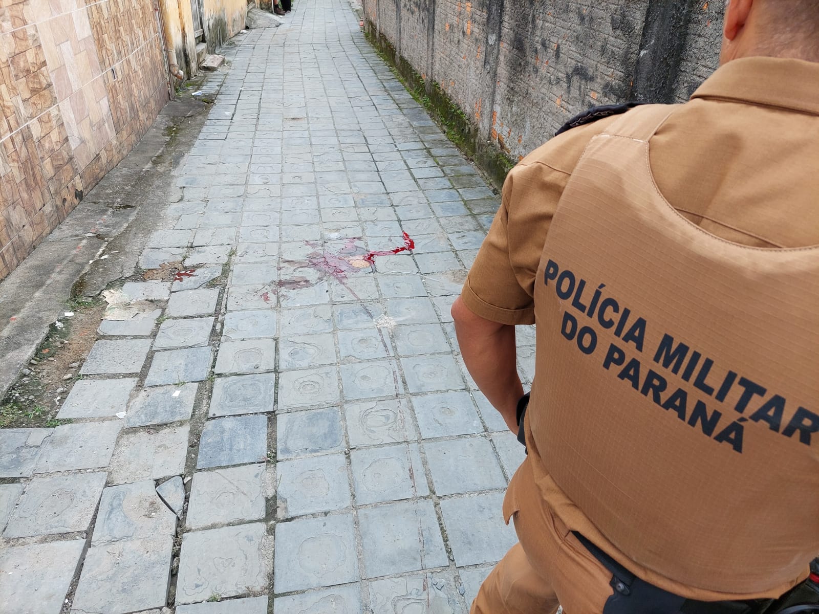 Lucas Rhuan de Freitas Moreira, de 21 anos, executado em plena luz do dia com vários disparos de arma, em um beco, na Rua Ana Bahia Zella, na Vila Itiberê, em Paranaguá.