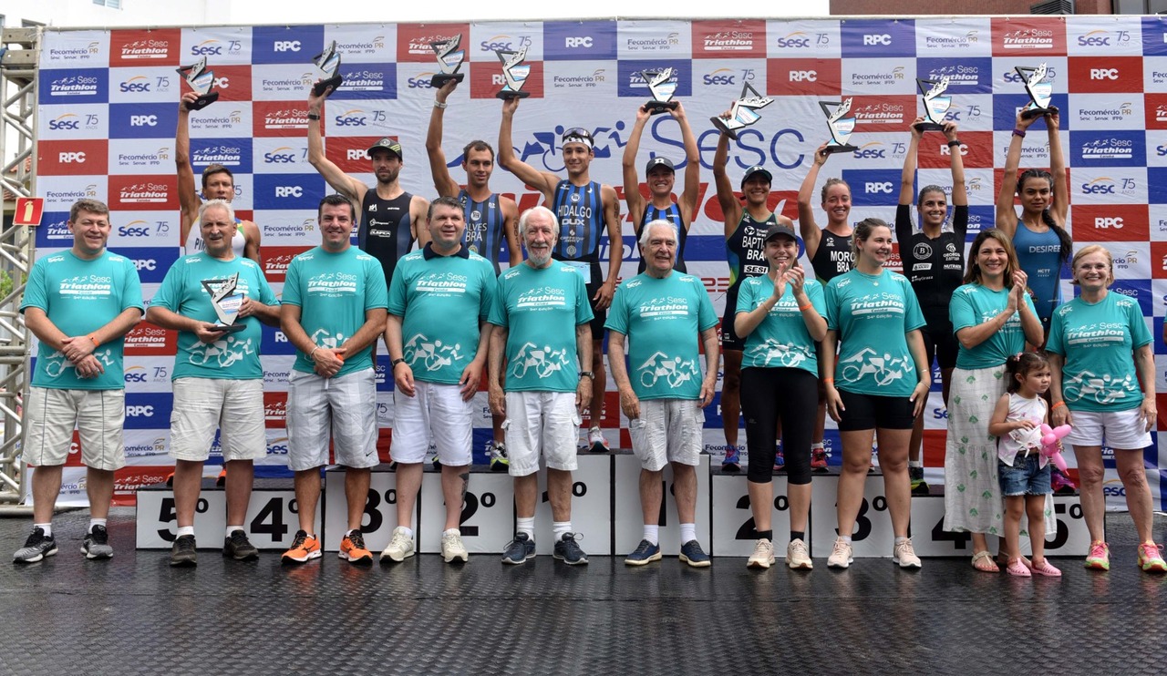 Atletas da Escolinha de Triathlon Formando campeões participam da edição de  30 anos do SESC Caiobá – Escolinha de Triathlon