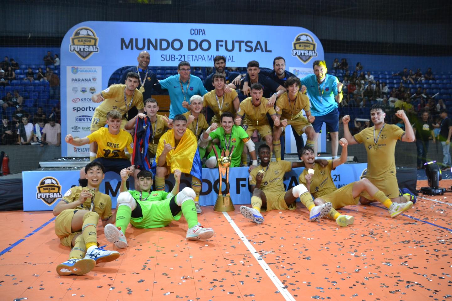 Sub-21: seleção futsal empata com Espanha em jogo de preparação
