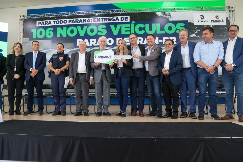 Estado entrega 106 veículos e equipamentos para reforçar atendimentos do Detran-PR 3 fbsle6lp