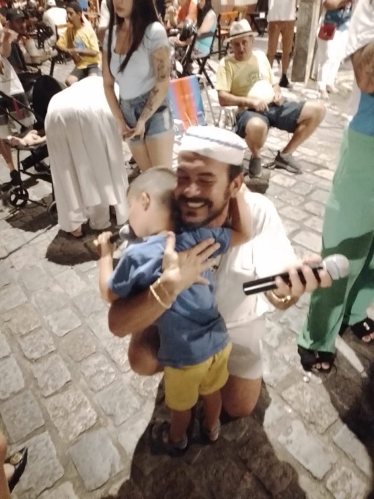 1.º ensaio do Afoxé Filhos de Iemanjá foi um sucesso 4 xrq6 32