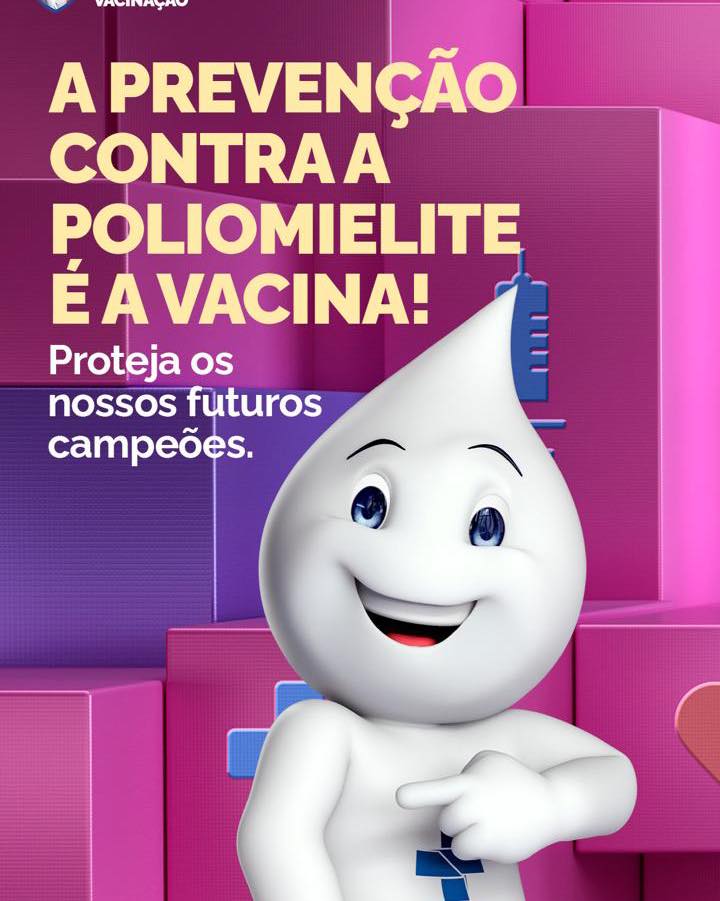 vacinação contra a poliomielite