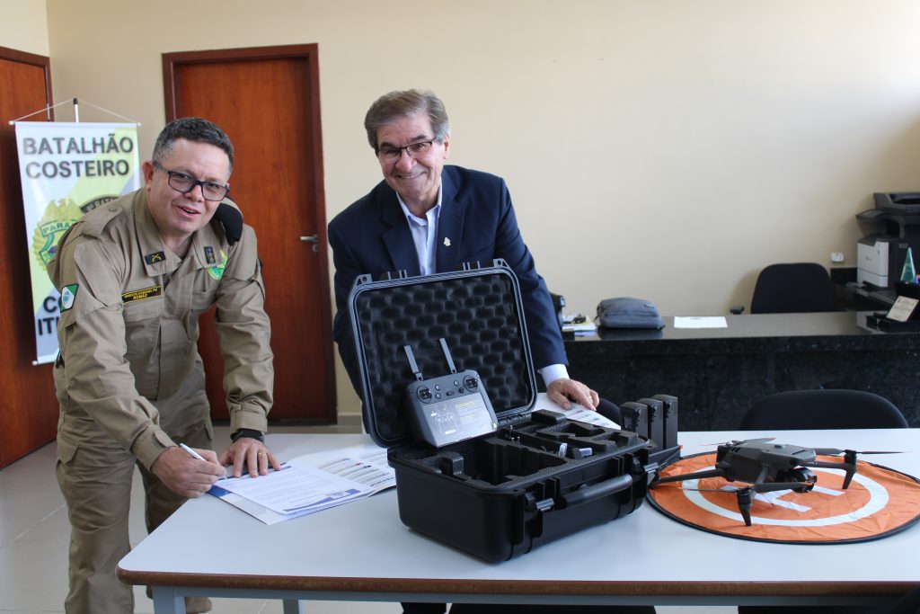 9 batalhao de policia militar recebe drone2.jpg