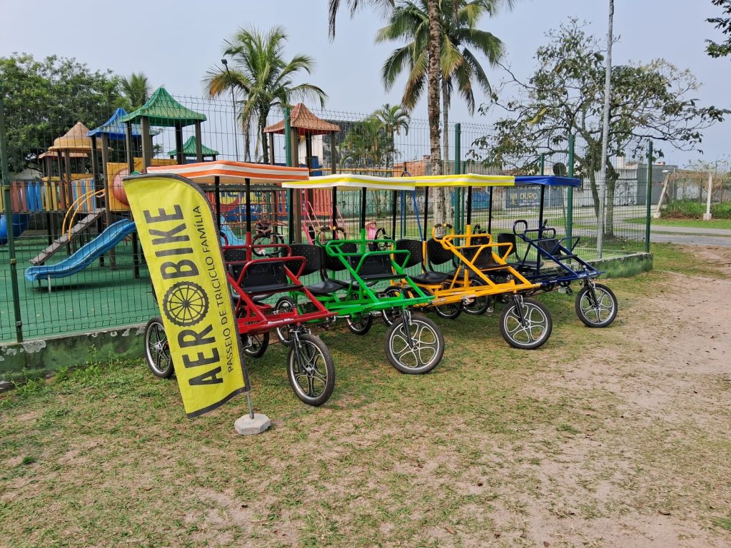 aerobike é opção de lazer em Paranaguá
