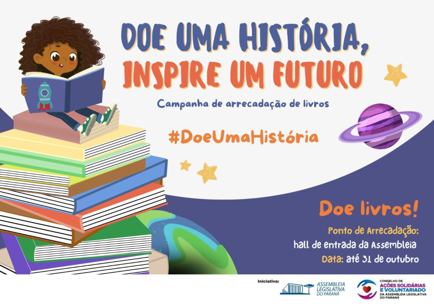 campanha da alep doacao de livros