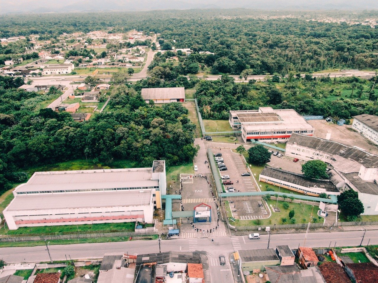 ifpr campus paranagua foto aerea