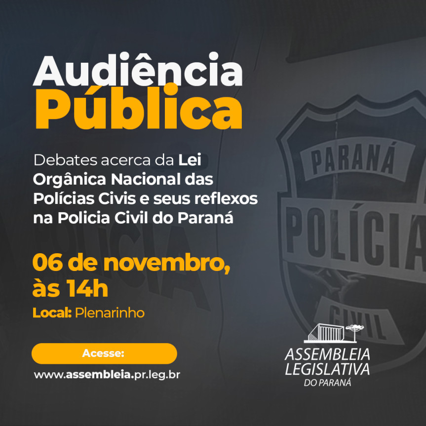 Lei Orgânica Nacional das Polícias Civis