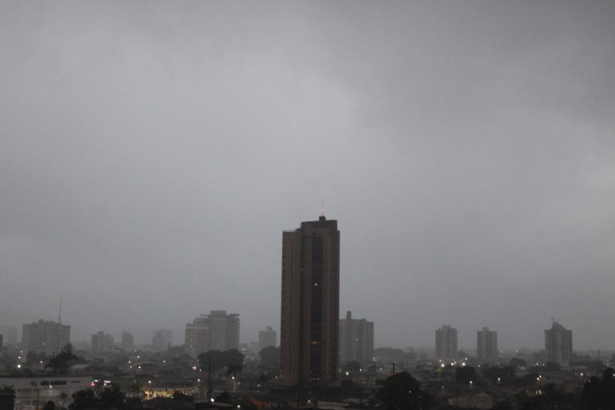 tempo com chuva em paranagua