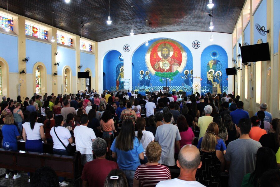 O novenário de Nossa Senhora do Rocio acontecerá de 6 a 14 de novembro nos seguintes horários: 6h, 9h, 12h, 14h, 16h e 19h. (Foto: Divulgação / Santuário do Rocio)