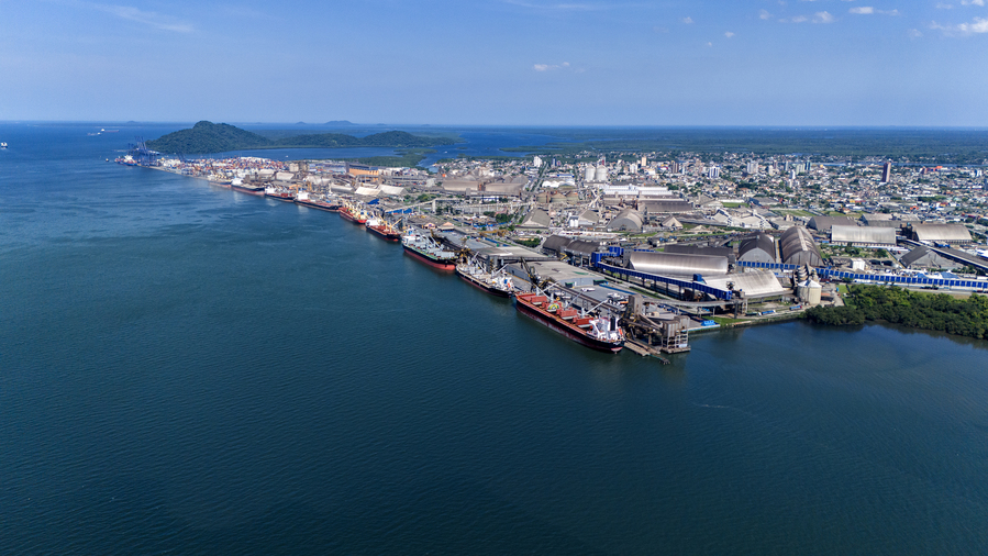 imagem aerea no porto de paranagua1