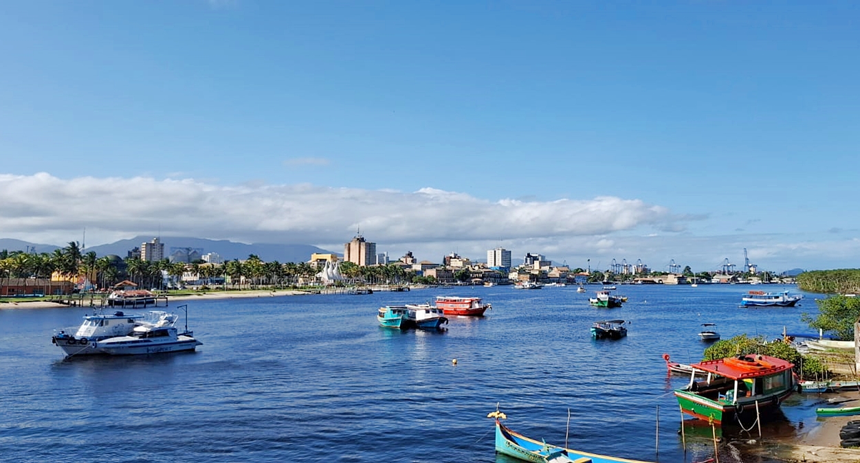 foto rio itibere paranagua