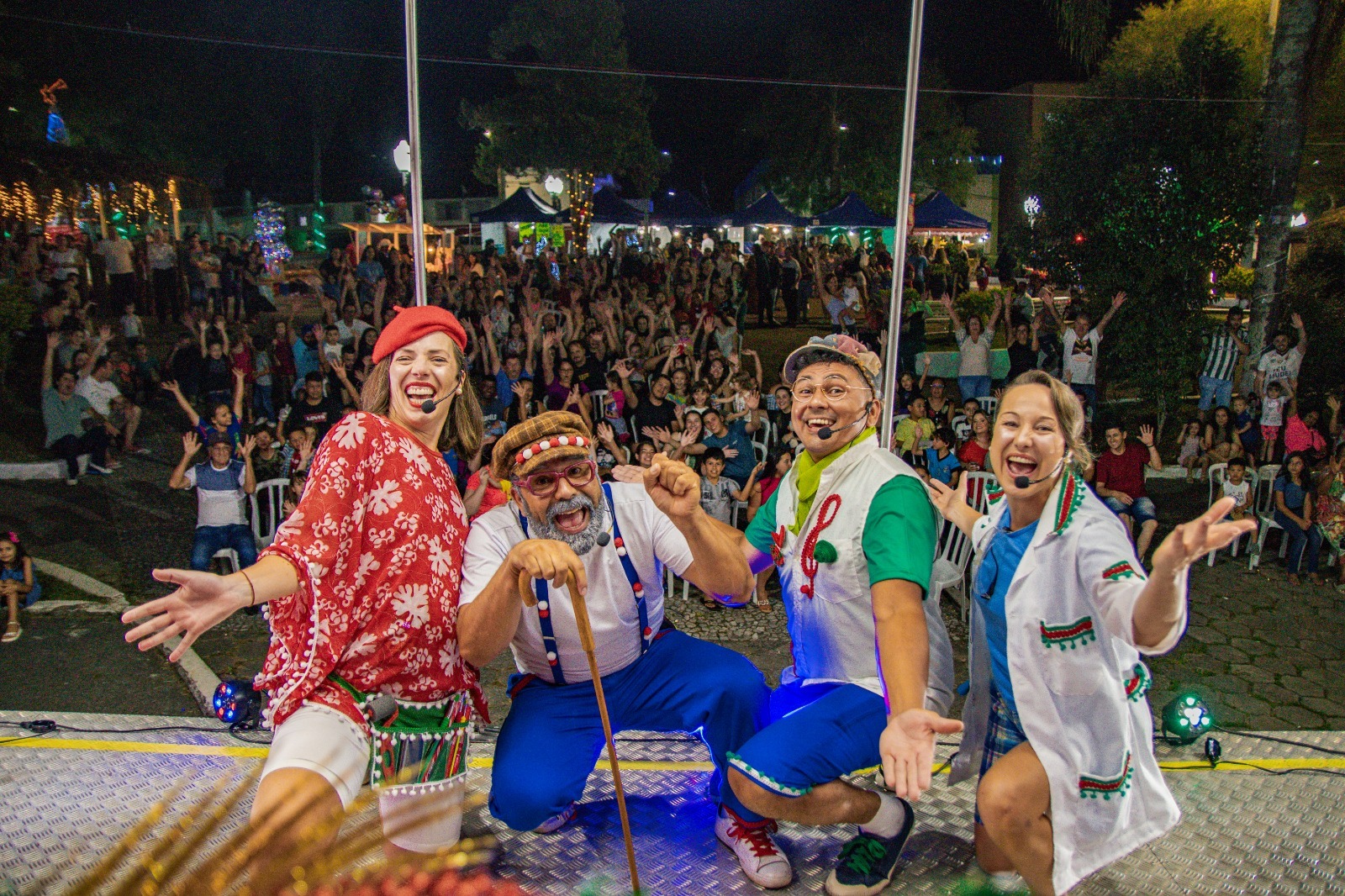 A novidade deste ano está na presença do Papai Noel, que irá junto na caravana para receber o público e tirar fotos. (Foto: Divulgação)