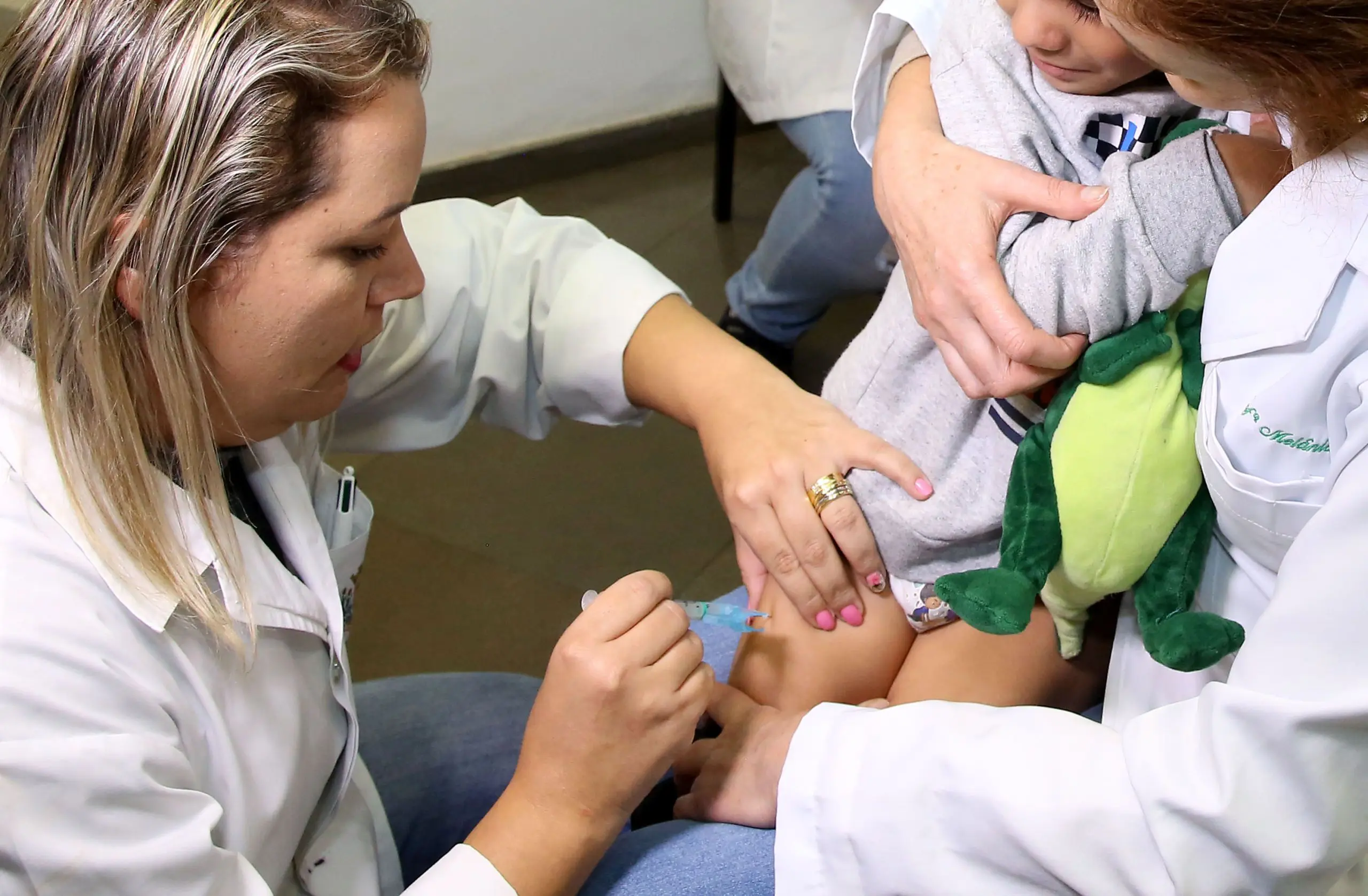 A vacinação é a melhor forma de prevenção da Coqueluche e deve ser realizada nos primeiros meses de vida. (Foto: Jaelson Lucas/Arquivo AEN)