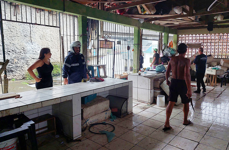 mercado do peixe da ilha dos valadares e interditado