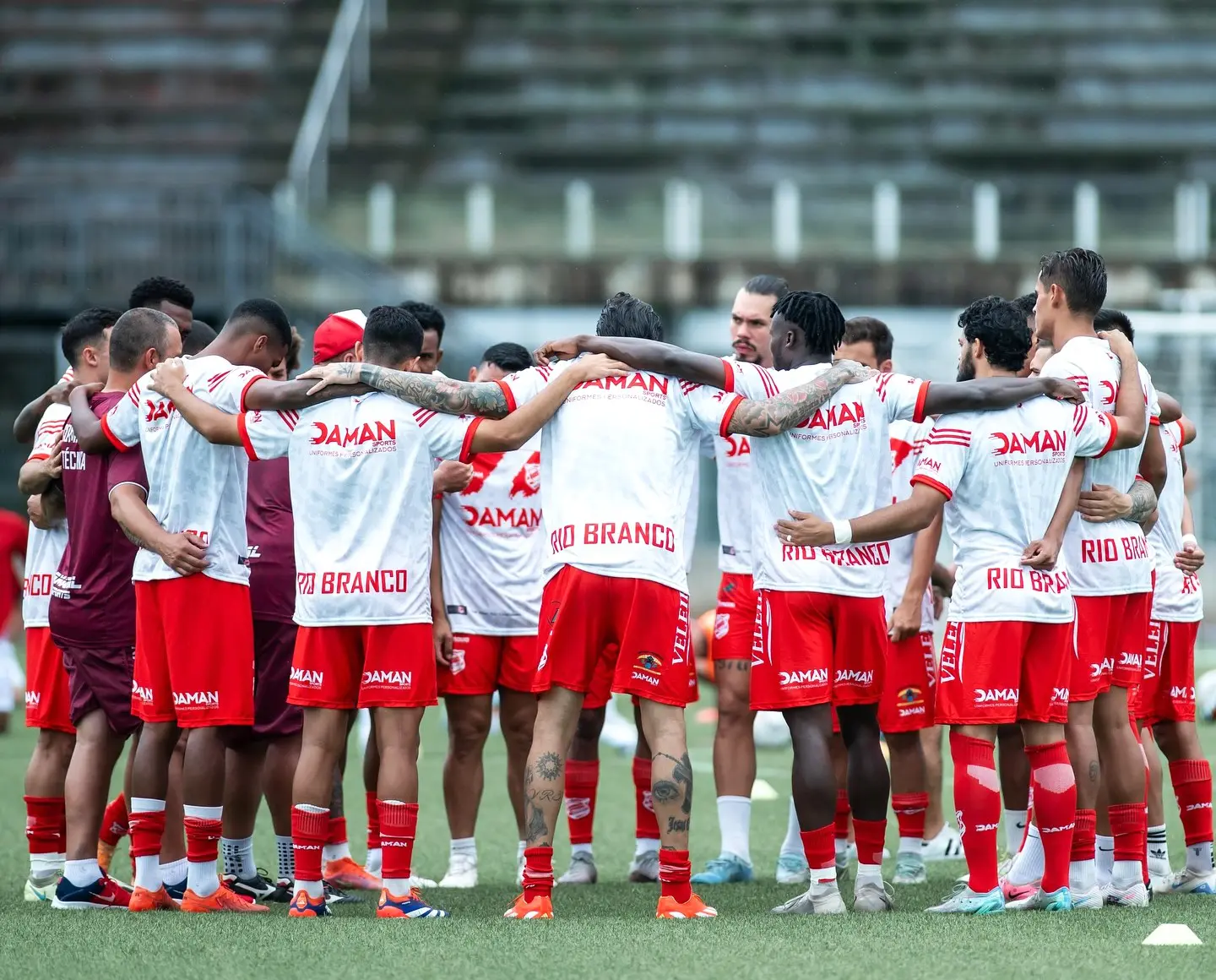 1 rio branco em treinamento em paranagua