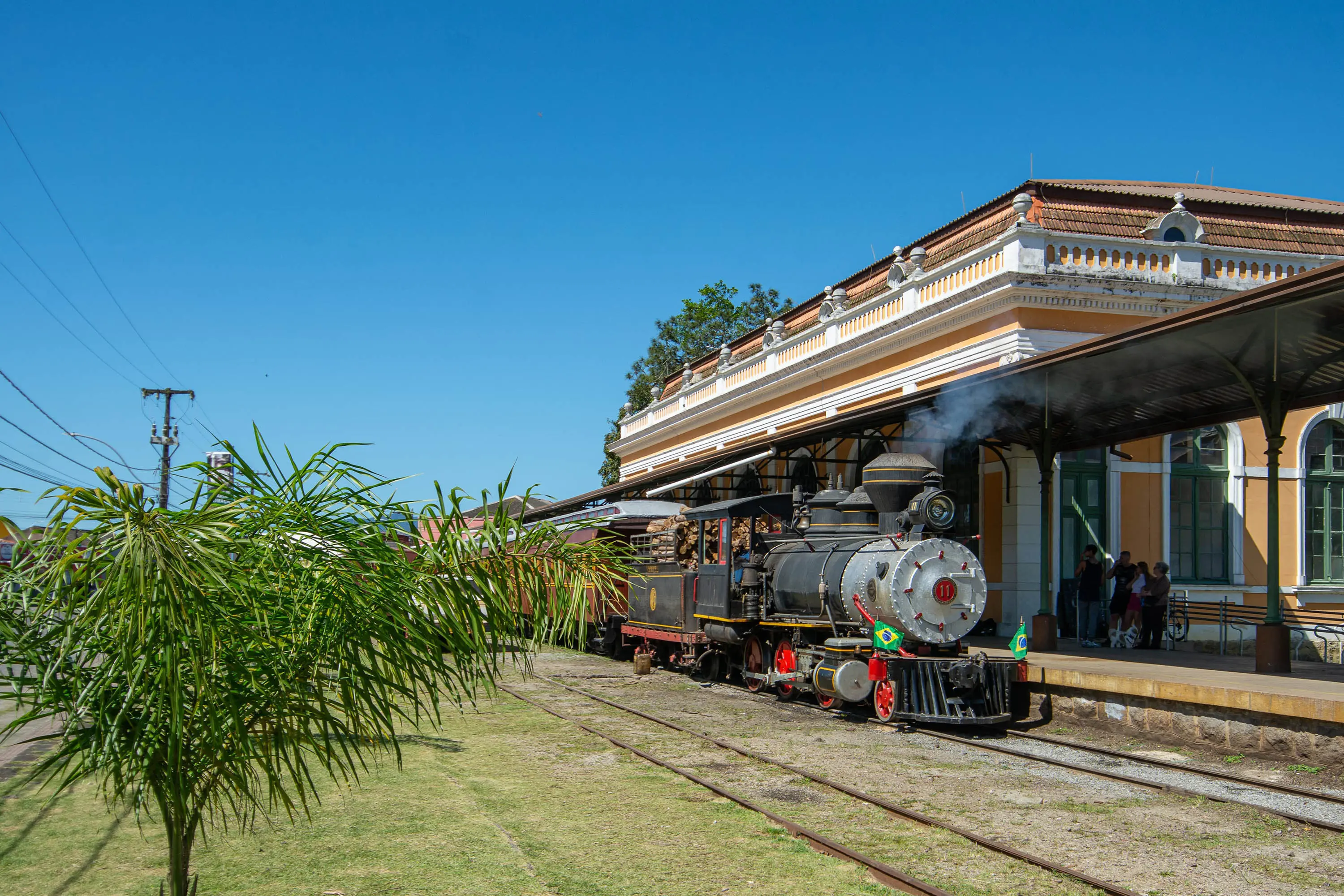 O Carnatrem leva os passageiros a uma experiência de duas horas em meio à natureza. / Foto: ABPF