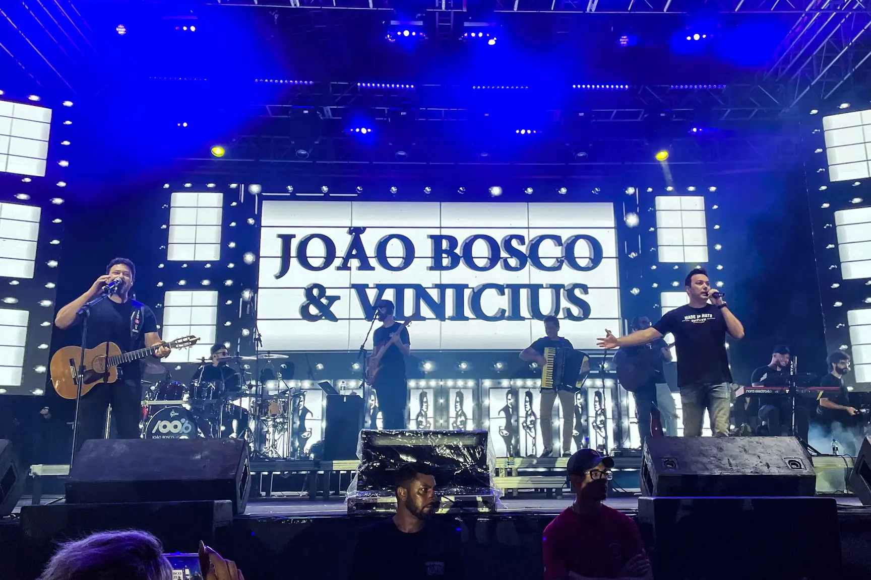 João Bosco & Vinícius e Felipe Araújo sobem ao palco na sexta-feira, 7. / Foto: João Mário Goes/SESP-PR