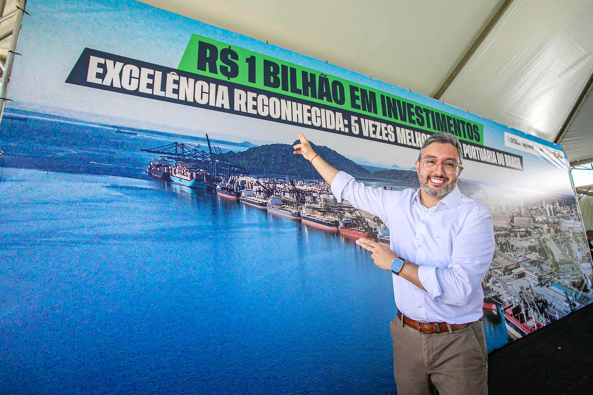 luiz fernando diretor porto de paranagua 90 anos