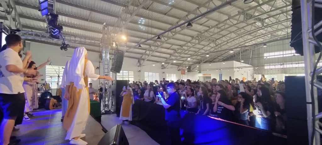 5.ª Jornada Diocesana da Juventude reúne centenas de jovens no Santuário do Rocio 5 Foto: Folha do Litoral News