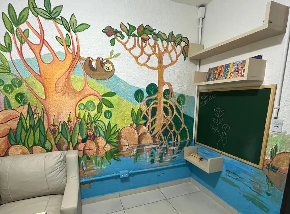 A sala tem como propósito o atendimento especializado a mulheres vítimas de violência doméstica e o atendimento de crianças em geral (Foto: André Rosa/PCPR)