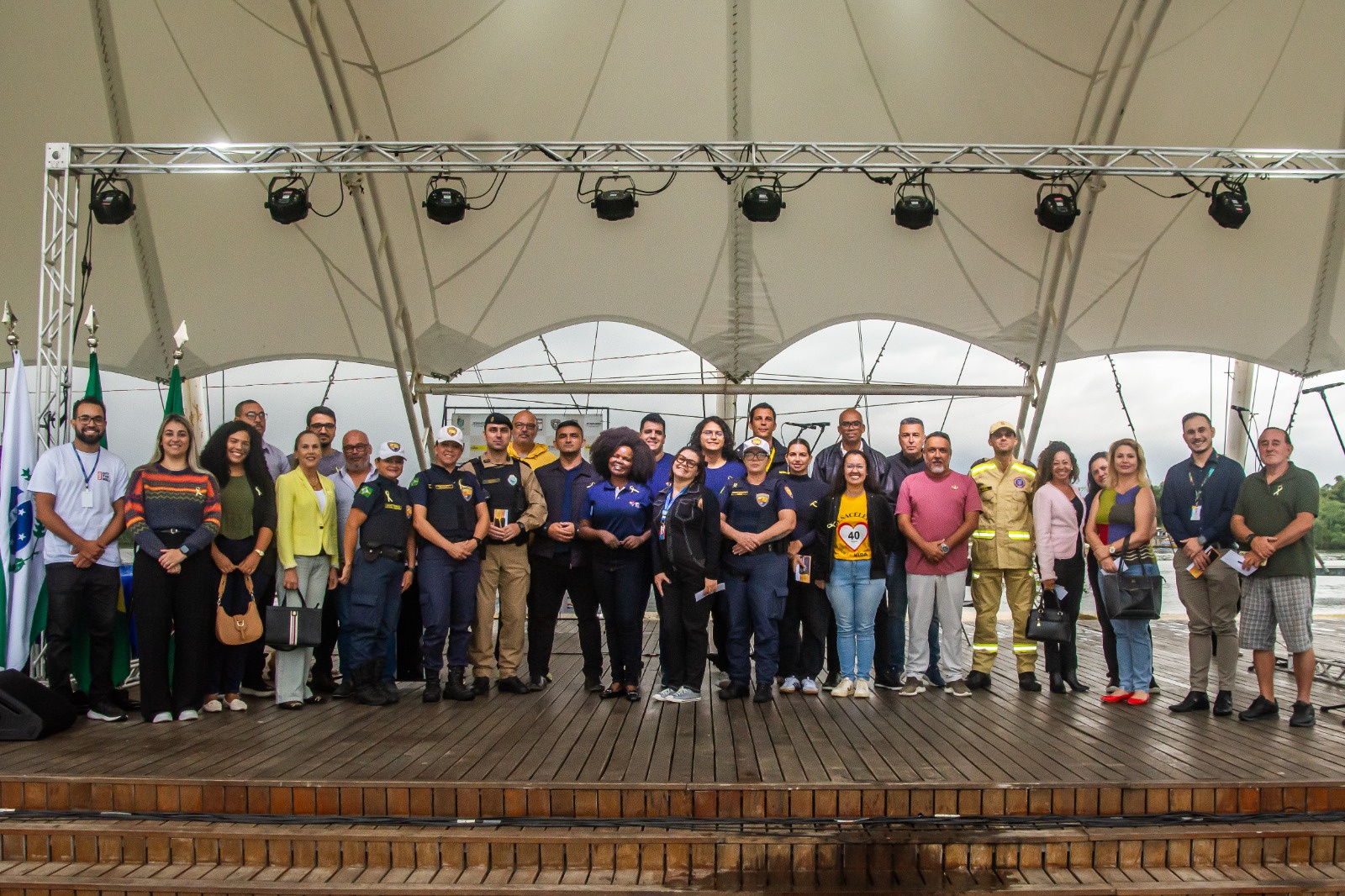 O Maio Amarelo é um movimento internacional que visa chamar a atenção da sociedade para o alto número de sinistros de trânsito e suas consequências (Foto: Prefeitura de Paranaguá/SECOM)