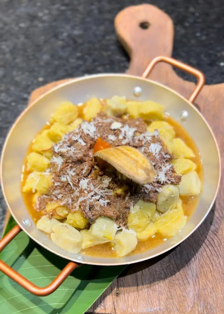 Nhoque de banana? Restaurante de Morretes apresenta releitura de prato italiano 2 1nhoque de banana de morretes