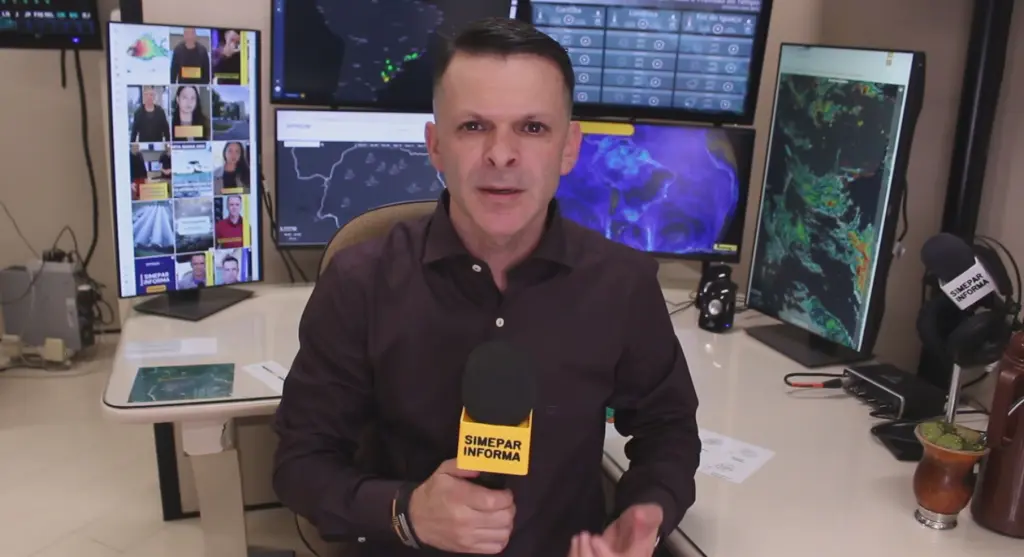 Após calor, frente fria deverá chegar ao litoral com chuvas e redução das temperaturas no fim de semana 2 2lizandro jacobsen do simepar