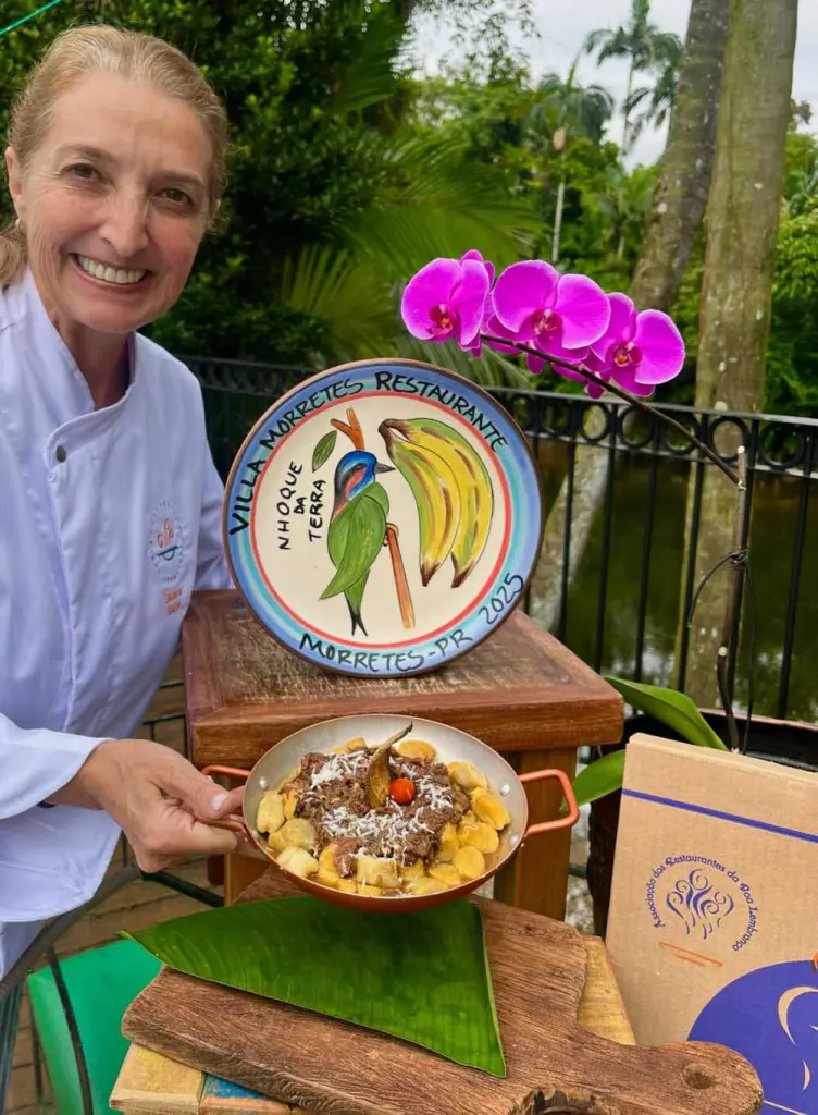 Nhoque de banana? Restaurante de Morretes apresenta releitura de prato italiano 1 2nhoque de banana de morretes