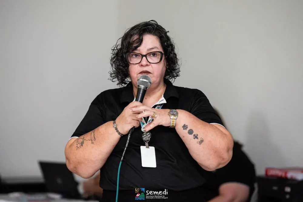 “O Ensino Integral é uma prioridade para esta gestão”, disse a secretária municipal de Educação, Fabíola Soares Arcega. / Foto: Semedi