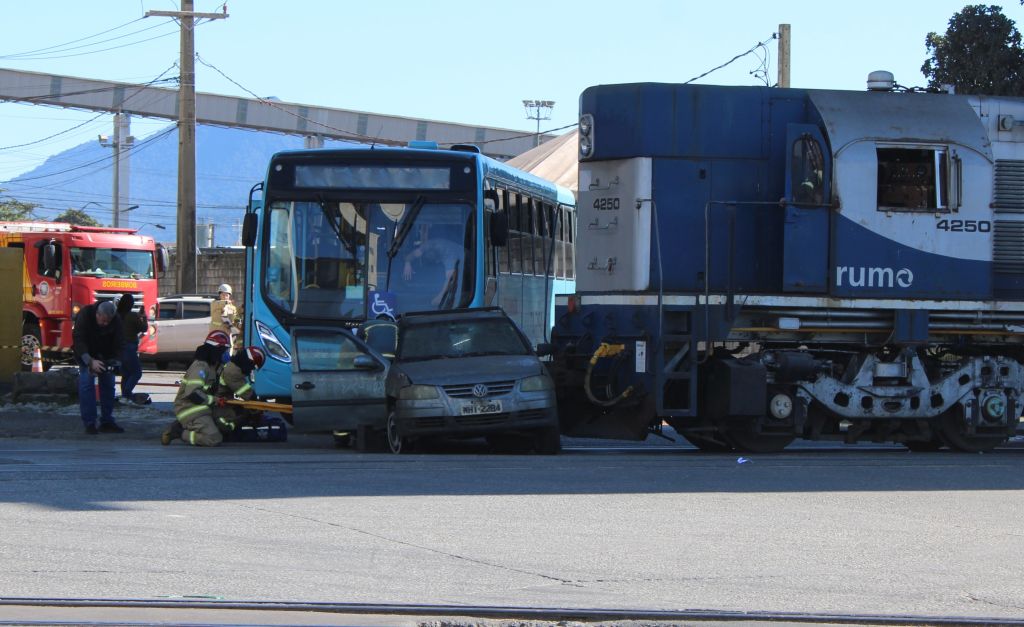 Simulação de acidente ferroviário aconteceu em Paranaguá na quinta-feira 10 IMG 4853