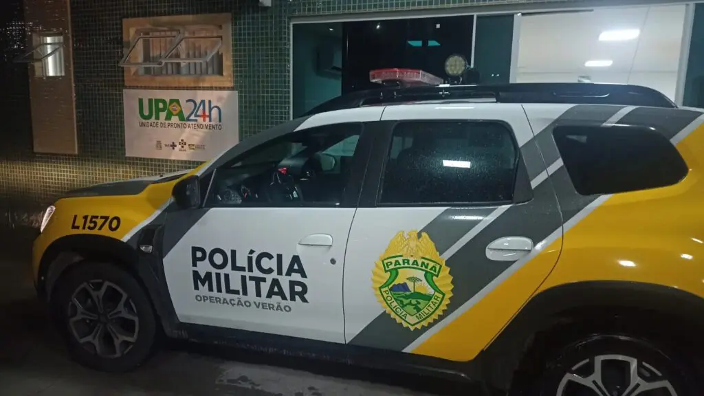 A Polícia Militar foi acionada e se deslocou até a UPA, onde conversou com o homem, que estava recebendo atendimento médico