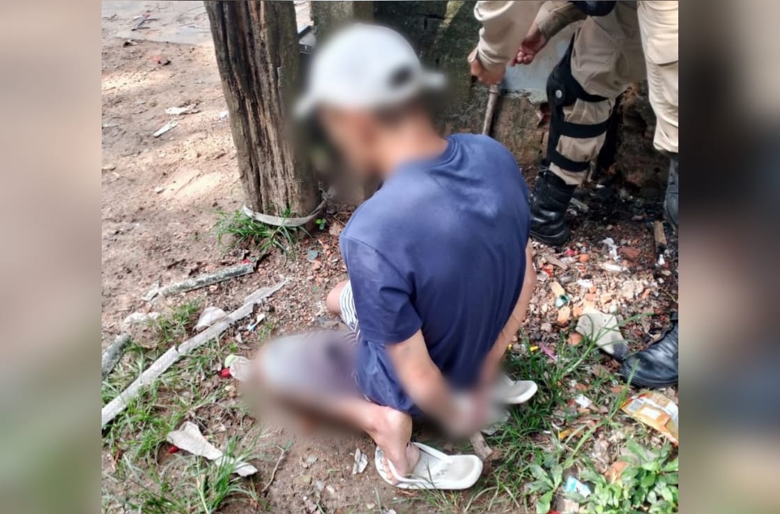 Ele foi encaminhado à Cadeia Pública da Comarca de Paranaguá