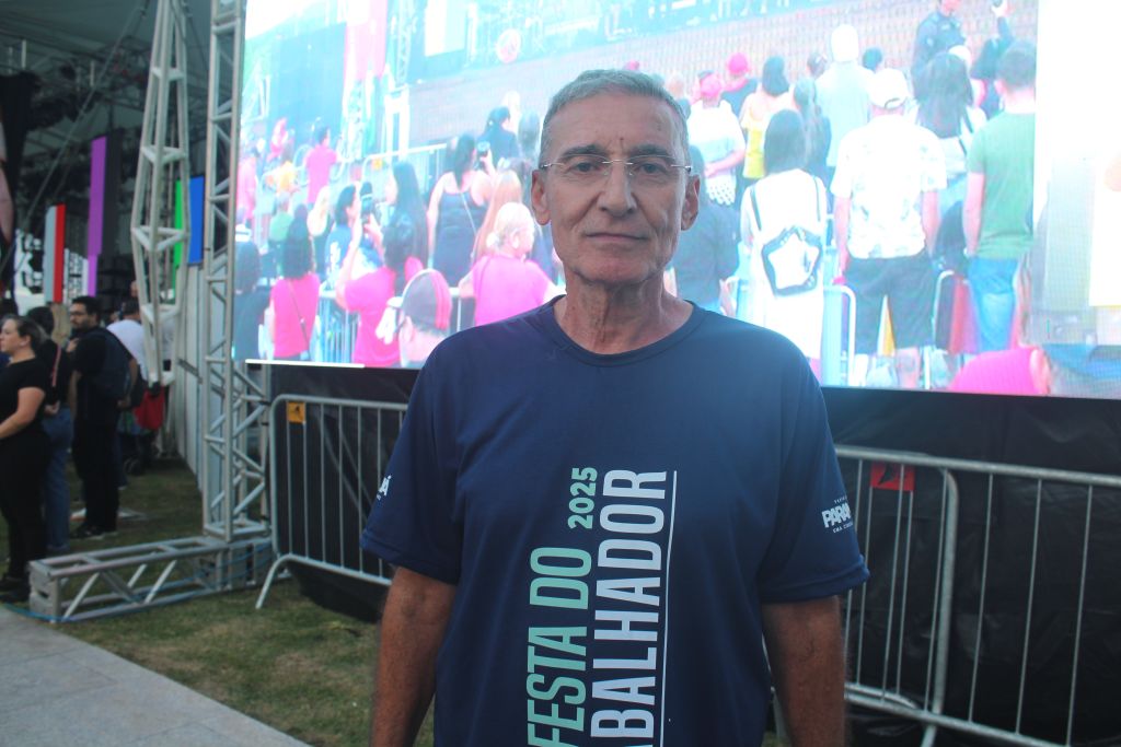 Festa em comemoração ao Dia do Trabalhador reúne mais de 30 mil pessoas em Paranaguá 1 O secretário da Semtra, Wagih Hammoud, destacou a presença da população no evento e a quantidade expressiva de cupons trocados no comércio local (Foto: Folha do Litoral News)