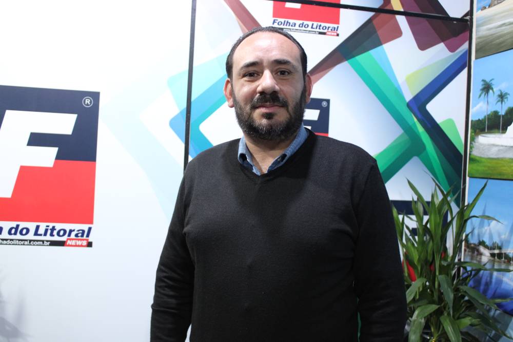 Silvio Geraldo apresentou um panorama sobre as ações do governo estadual voltadas à empregabilidade e capacitação da população do litoral